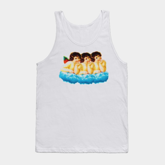 1983 Obscured Japanese Whispers Tank Top by goatboyjr